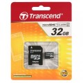 Transcend 32GB microSDHC High Capacity Memory Card with SD Adapter